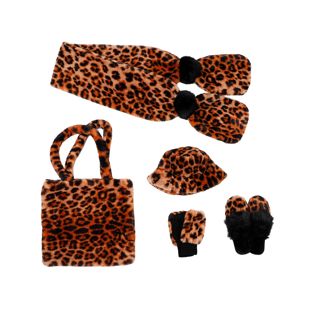 人造毛長圍巾/帽子/手套/購物包/拖鞋