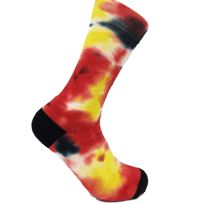 男式運動壓力襪印花襪中襪NF18078