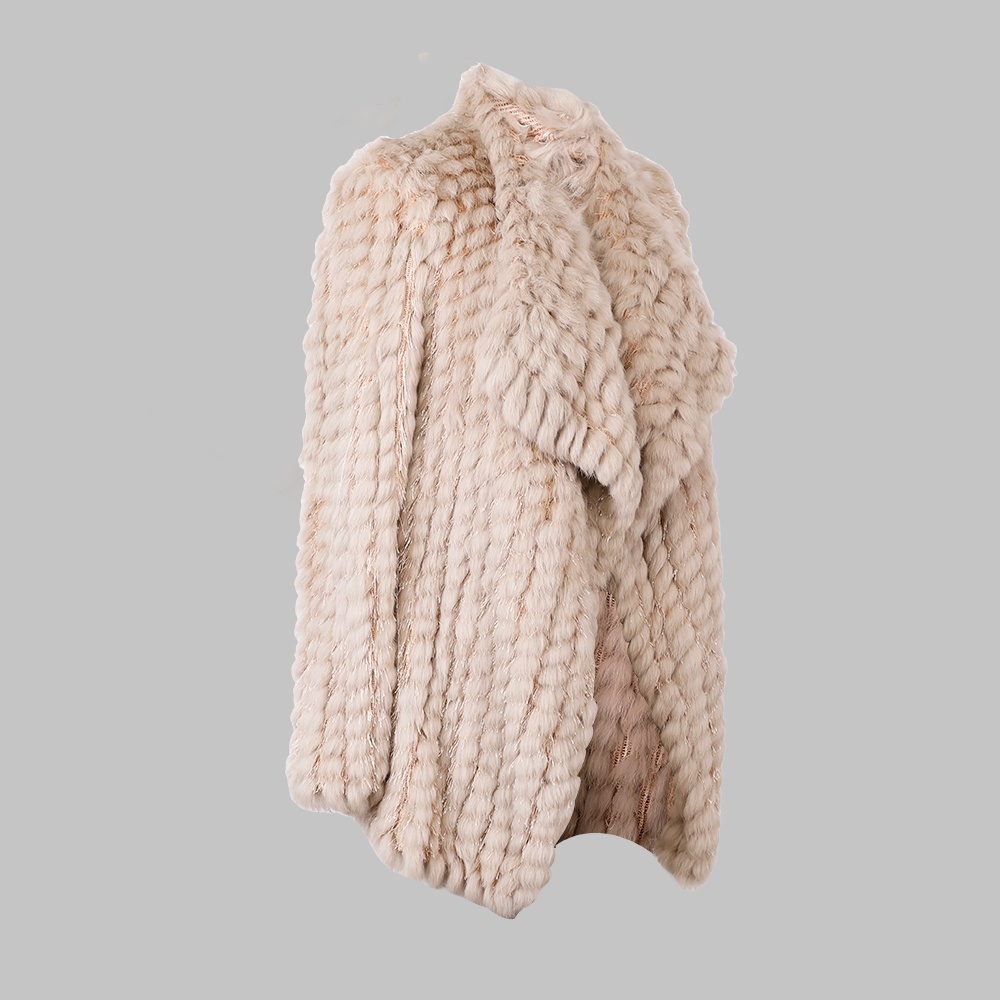 毛絨面料編織上衣