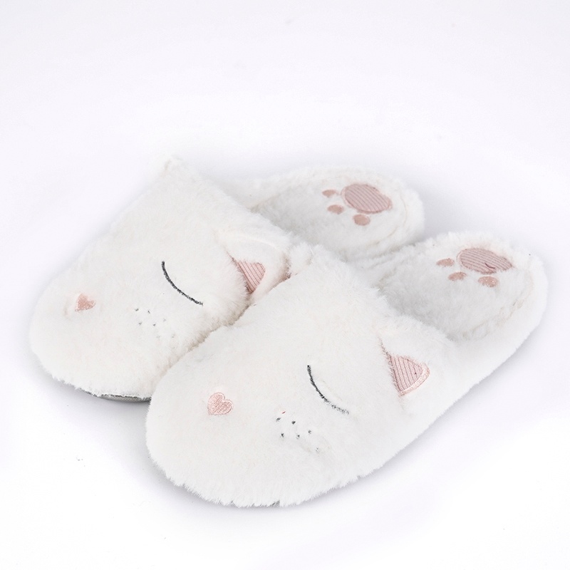 女式動物卡通拖鞋