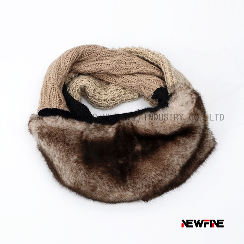 人造毛圍脖