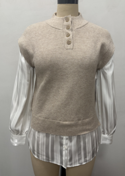 女式針織甜美套衫